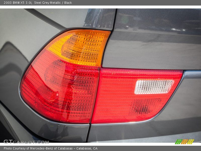 Steel Grey Metallic / Black 2003 BMW X5 3.0i