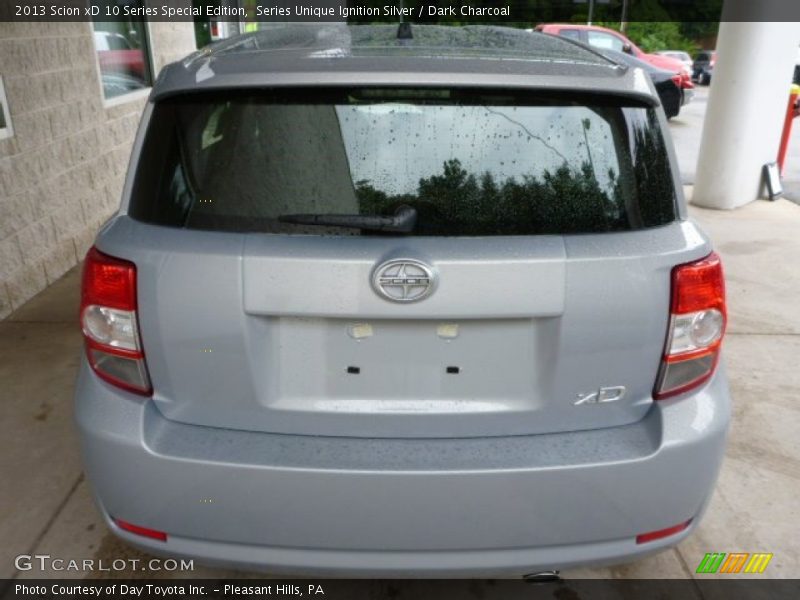 Series Unique Ignition Silver / Dark Charcoal 2013 Scion xD 10 Series Special Edition