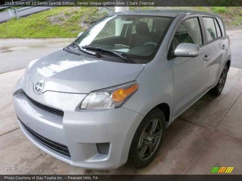 Series Unique Ignition Silver / Dark Charcoal 2013 Scion xD 10 Series Special Edition