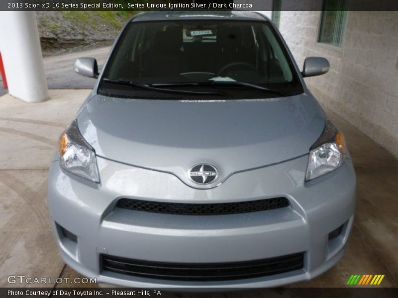 Series Unique Ignition Silver / Dark Charcoal 2013 Scion xD 10 Series Special Edition