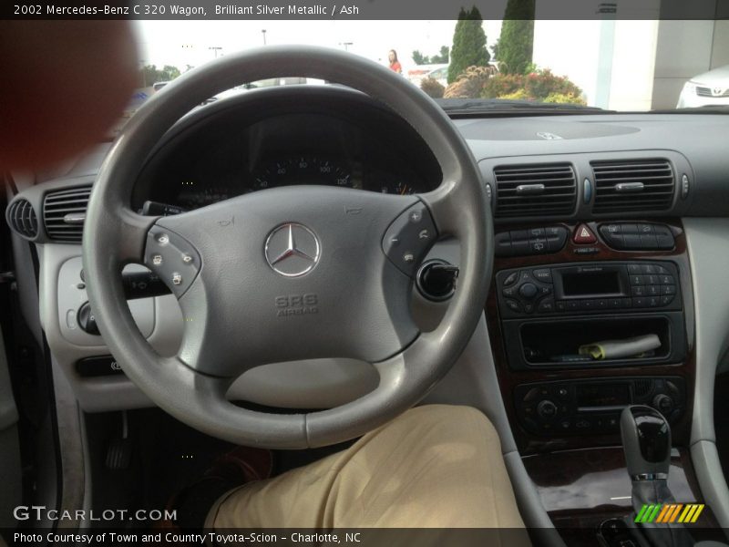 Brilliant Silver Metallic / Ash 2002 Mercedes-Benz C 320 Wagon