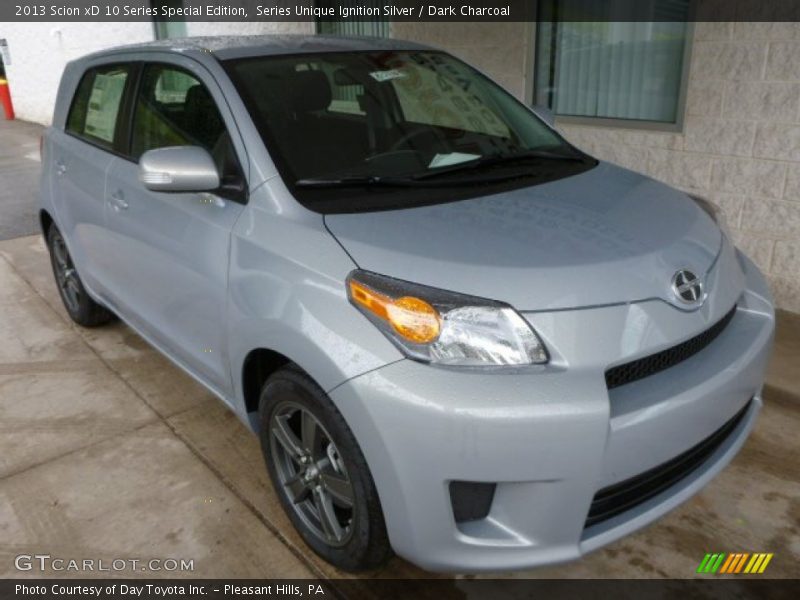 Series Unique Ignition Silver / Dark Charcoal 2013 Scion xD 10 Series Special Edition