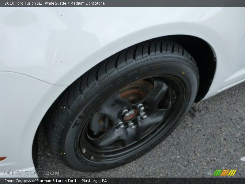 White Suede / Medium Light Stone 2010 Ford Fusion SE