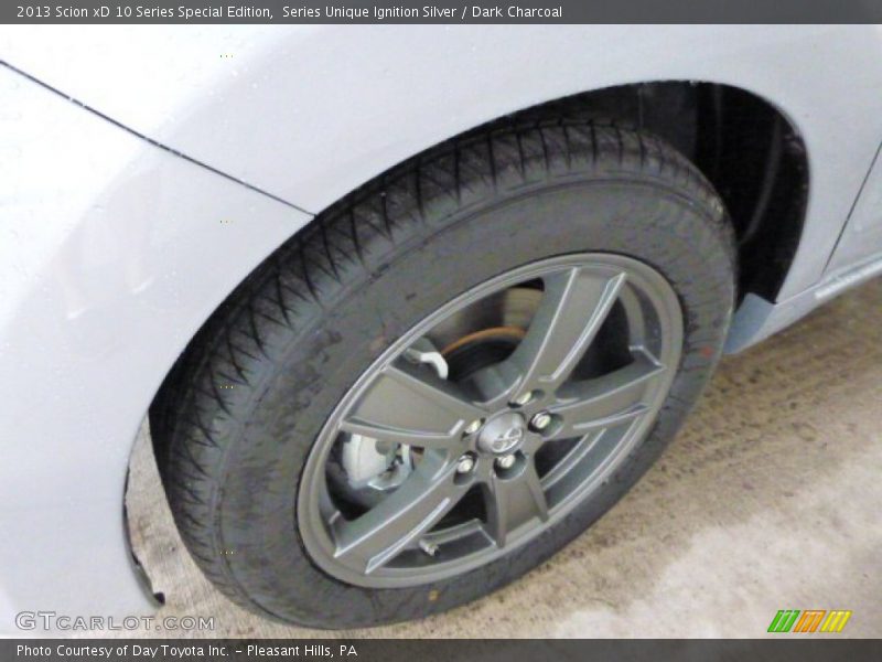 Series Unique Ignition Silver / Dark Charcoal 2013 Scion xD 10 Series Special Edition