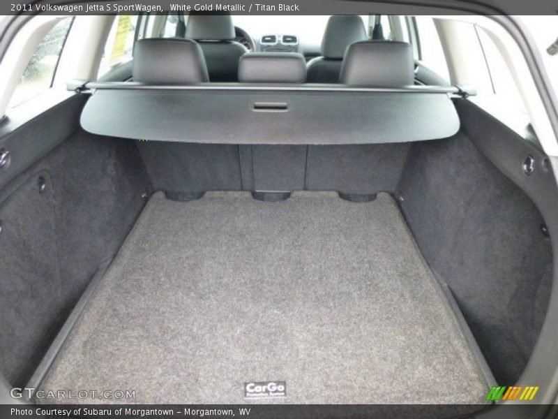 White Gold Metallic / Titan Black 2011 Volkswagen Jetta S SportWagen