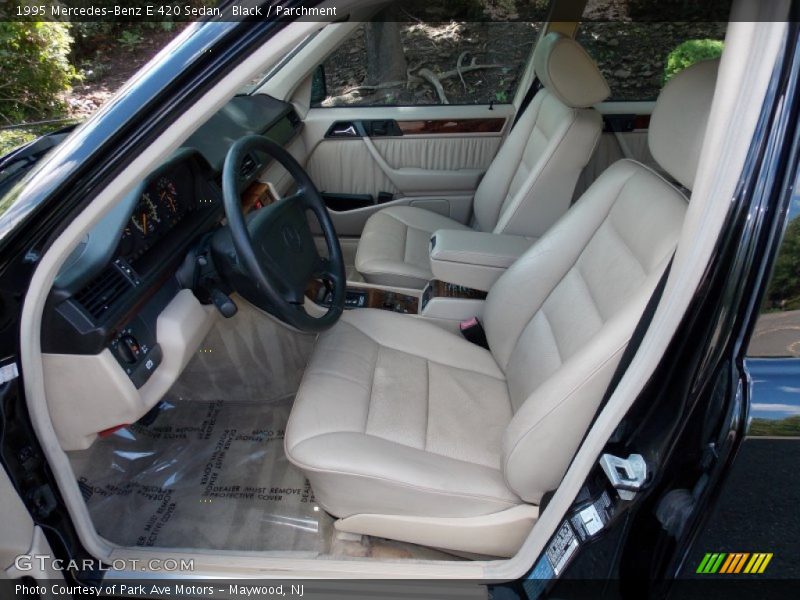  1995 E 420 Sedan Parchment Interior