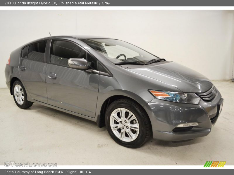 Polished Metal Metallic / Gray 2010 Honda Insight Hybrid EX