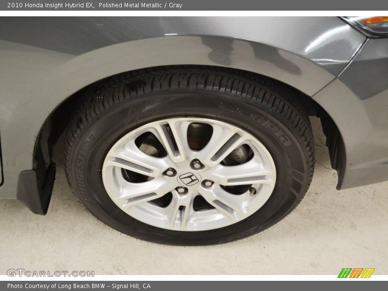 Polished Metal Metallic / Gray 2010 Honda Insight Hybrid EX
