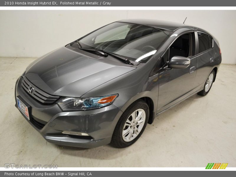 Polished Metal Metallic / Gray 2010 Honda Insight Hybrid EX