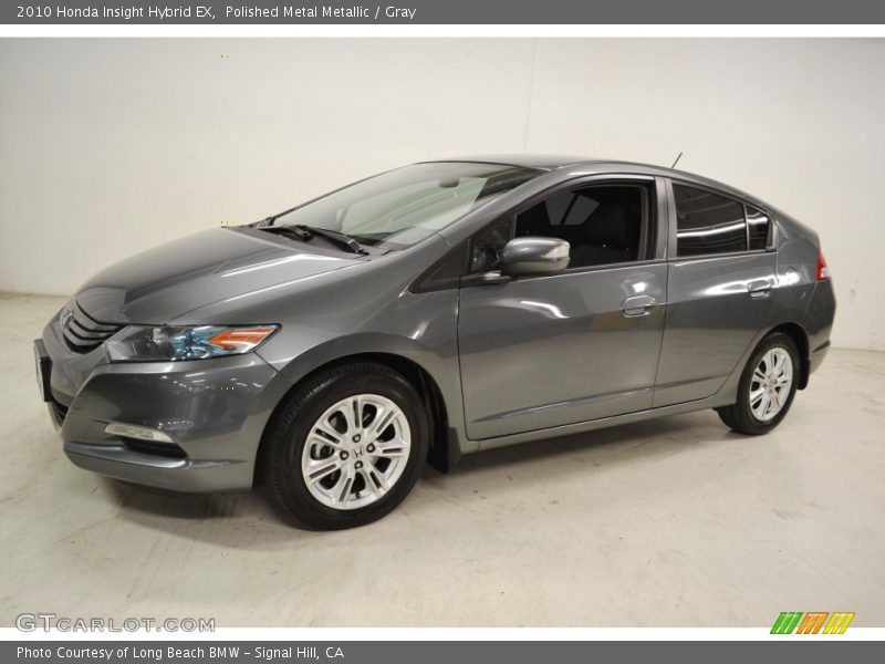 Polished Metal Metallic / Gray 2010 Honda Insight Hybrid EX
