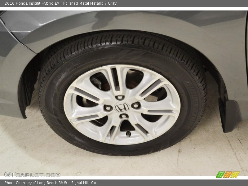 Polished Metal Metallic / Gray 2010 Honda Insight Hybrid EX