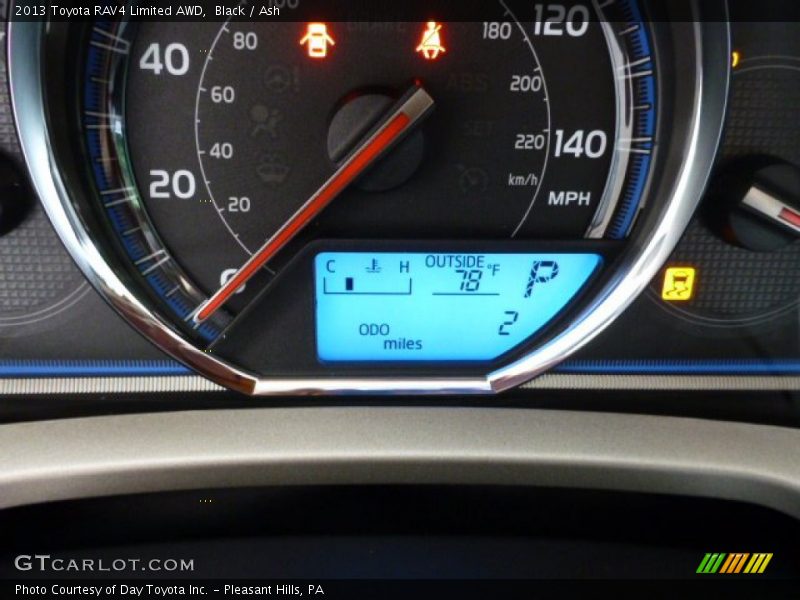 Black / Ash 2013 Toyota RAV4 Limited AWD