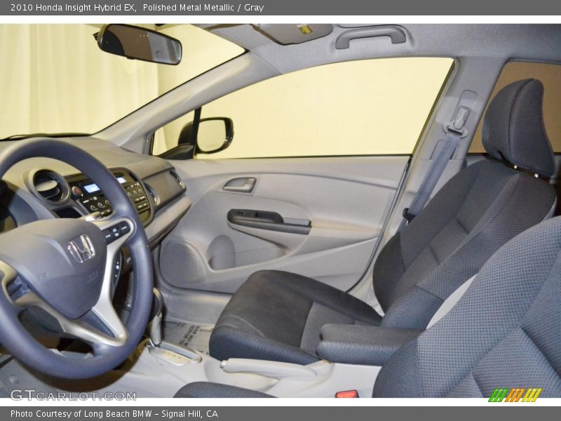 Polished Metal Metallic / Gray 2010 Honda Insight Hybrid EX