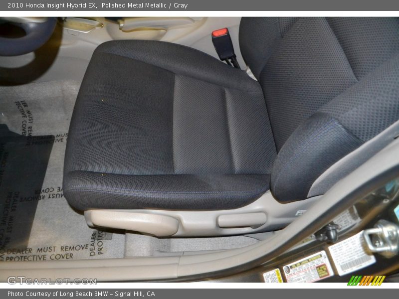 Polished Metal Metallic / Gray 2010 Honda Insight Hybrid EX