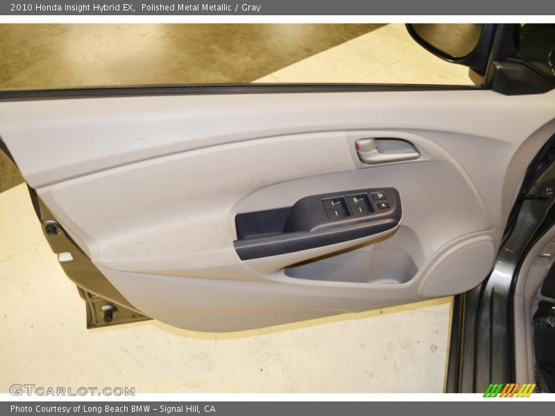 Polished Metal Metallic / Gray 2010 Honda Insight Hybrid EX