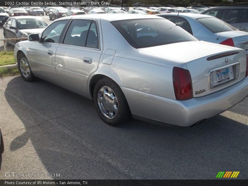 Sterling Metallic / Dark Gray 2002 Cadillac DeVille Sedan