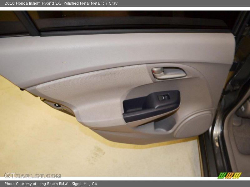 Polished Metal Metallic / Gray 2010 Honda Insight Hybrid EX
