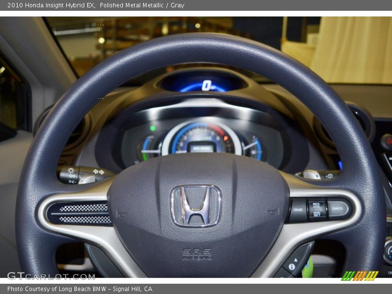 Polished Metal Metallic / Gray 2010 Honda Insight Hybrid EX