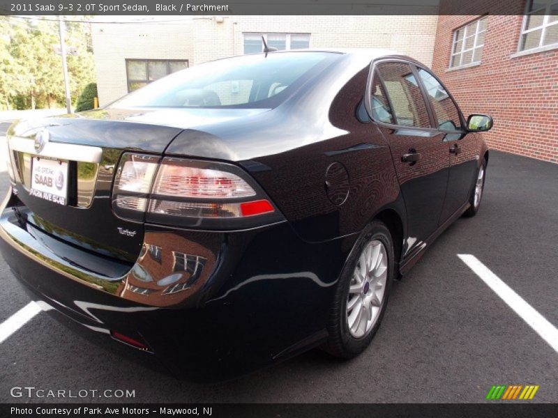 Black / Parchment 2011 Saab 9-3 2.0T Sport Sedan