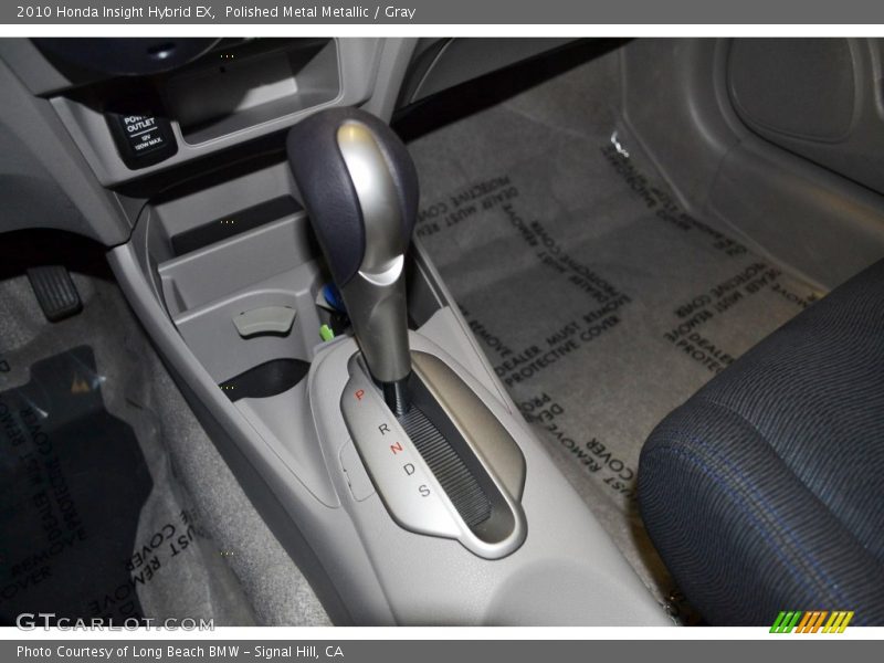Polished Metal Metallic / Gray 2010 Honda Insight Hybrid EX