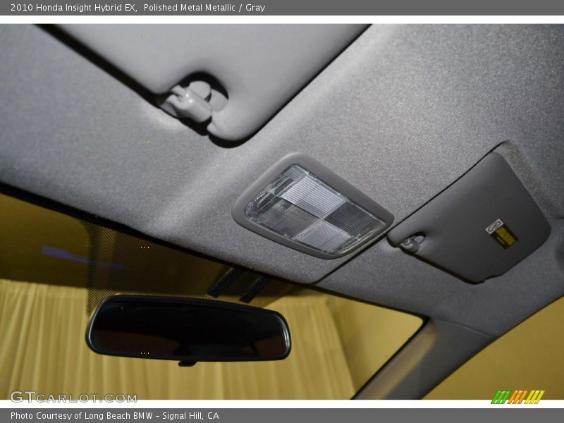 Polished Metal Metallic / Gray 2010 Honda Insight Hybrid EX