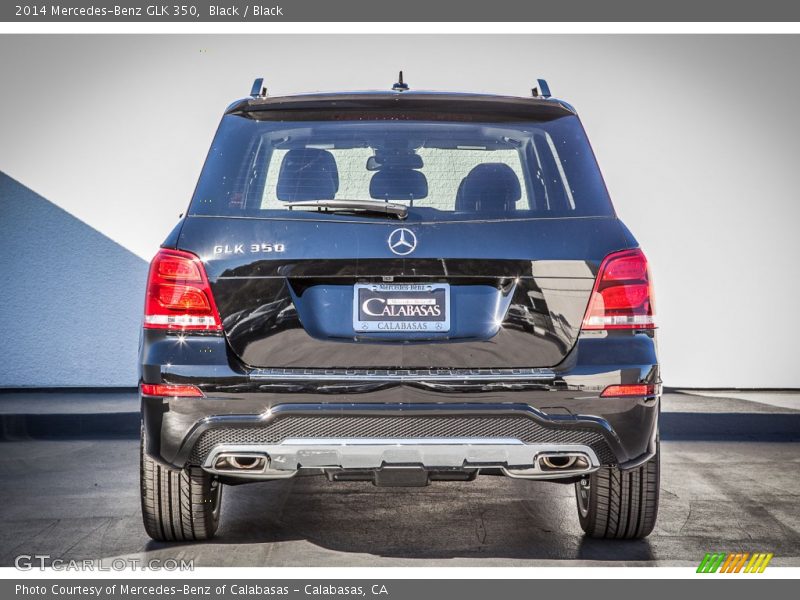 Black / Black 2014 Mercedes-Benz GLK 350