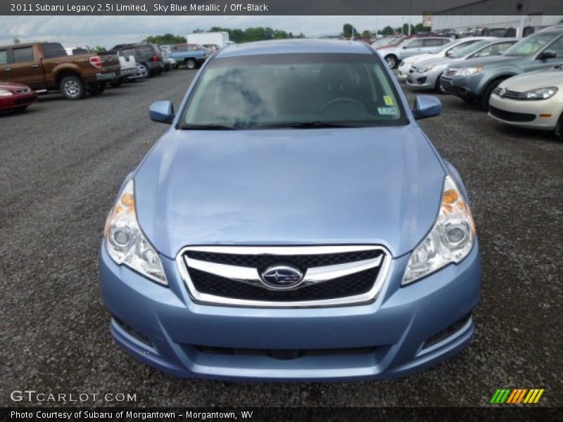 Sky Blue Metallic / Off-Black 2011 Subaru Legacy 2.5i Limited