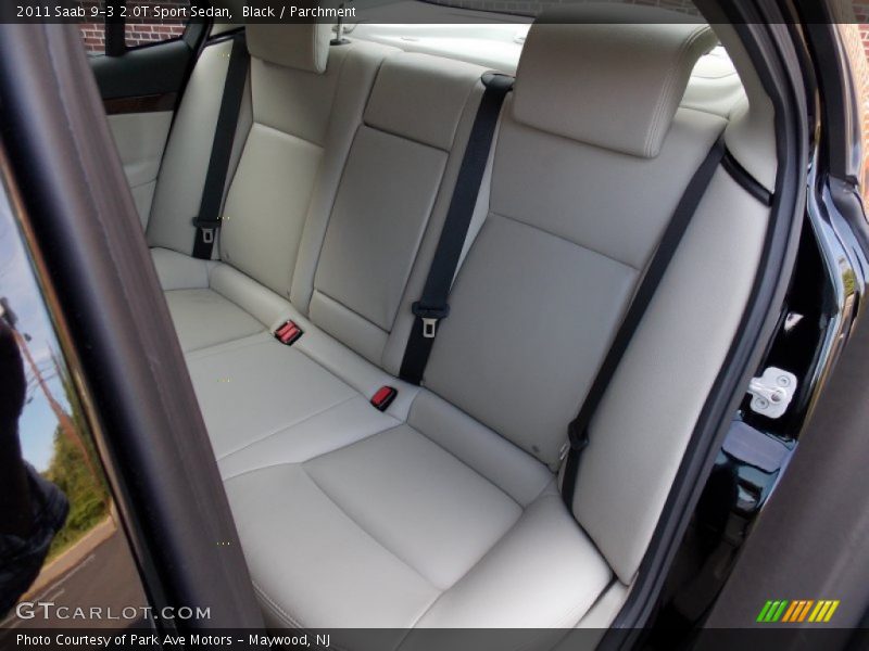 Black / Parchment 2011 Saab 9-3 2.0T Sport Sedan
