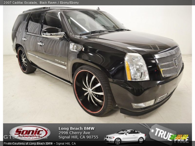 Black Raven / Ebony/Ebony 2007 Cadillac Escalade