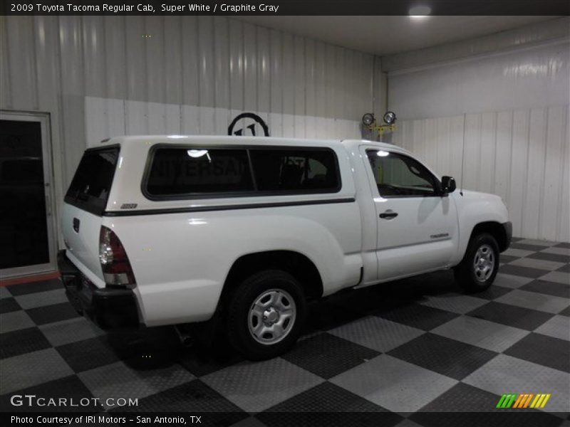 Super White / Graphite Gray 2009 Toyota Tacoma Regular Cab