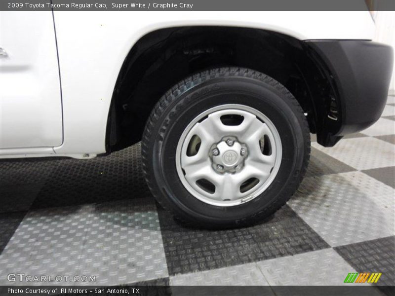 Super White / Graphite Gray 2009 Toyota Tacoma Regular Cab