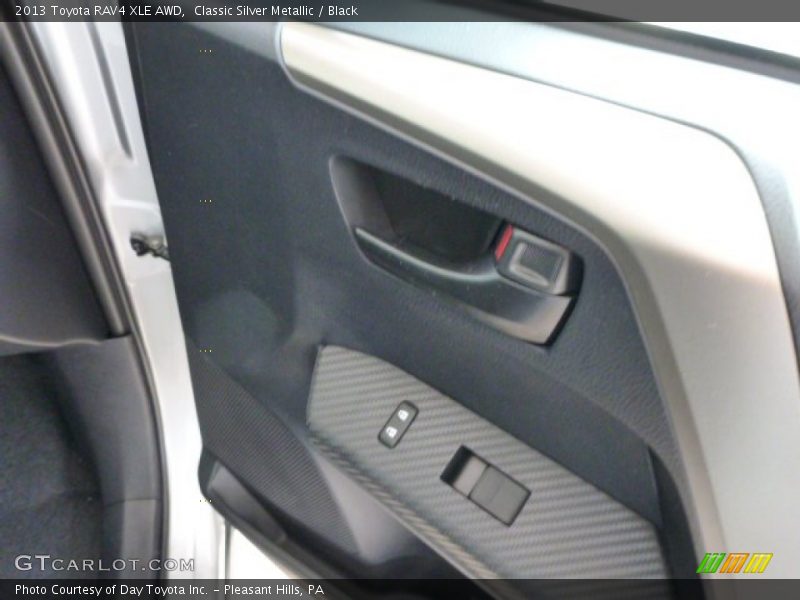 Classic Silver Metallic / Black 2013 Toyota RAV4 XLE AWD