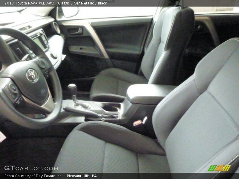 Classic Silver Metallic / Black 2013 Toyota RAV4 XLE AWD
