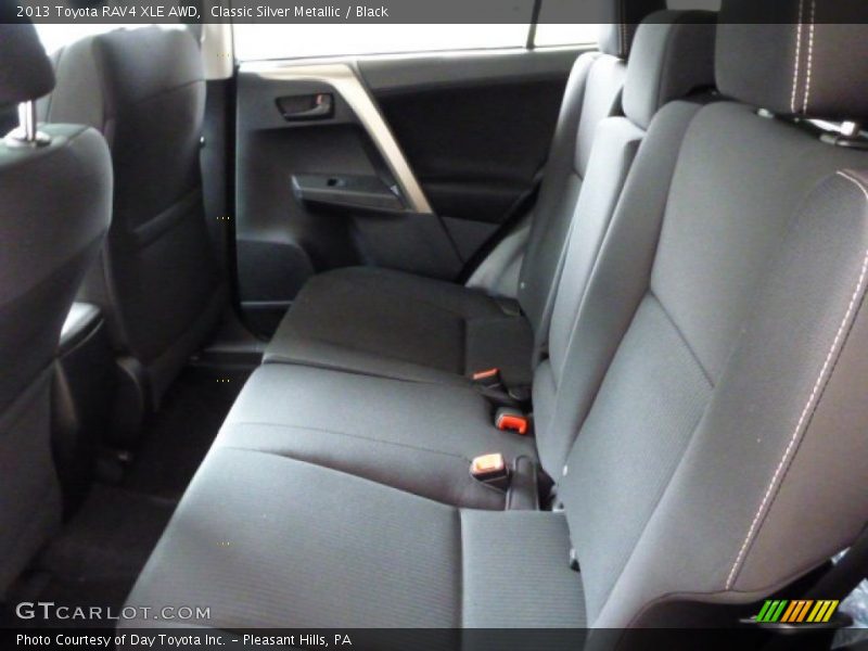 Classic Silver Metallic / Black 2013 Toyota RAV4 XLE AWD