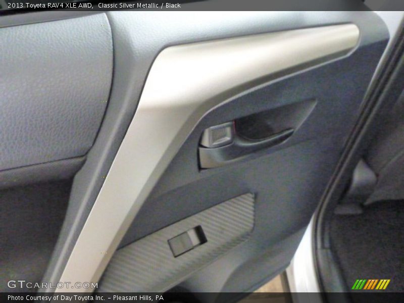 Classic Silver Metallic / Black 2013 Toyota RAV4 XLE AWD