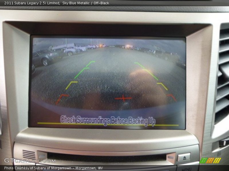 Sky Blue Metallic / Off-Black 2011 Subaru Legacy 2.5i Limited