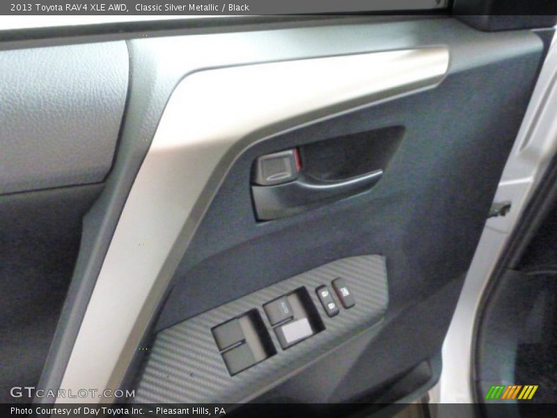 Classic Silver Metallic / Black 2013 Toyota RAV4 XLE AWD