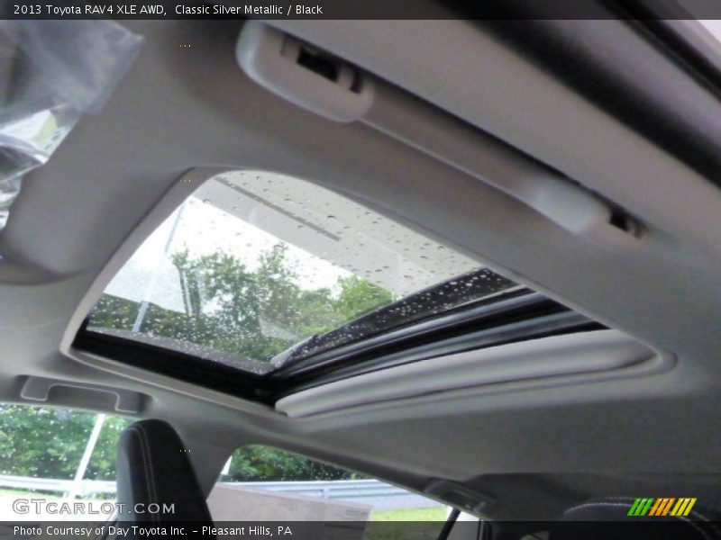 Classic Silver Metallic / Black 2013 Toyota RAV4 XLE AWD
