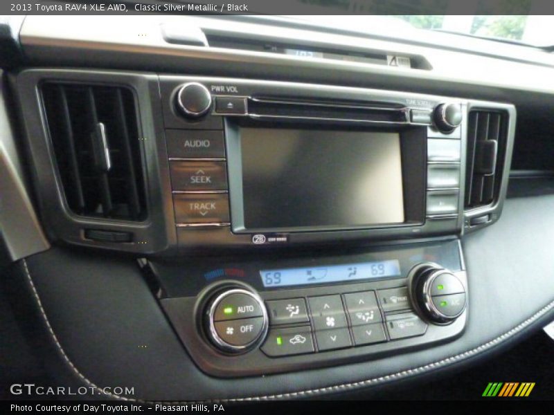 Classic Silver Metallic / Black 2013 Toyota RAV4 XLE AWD