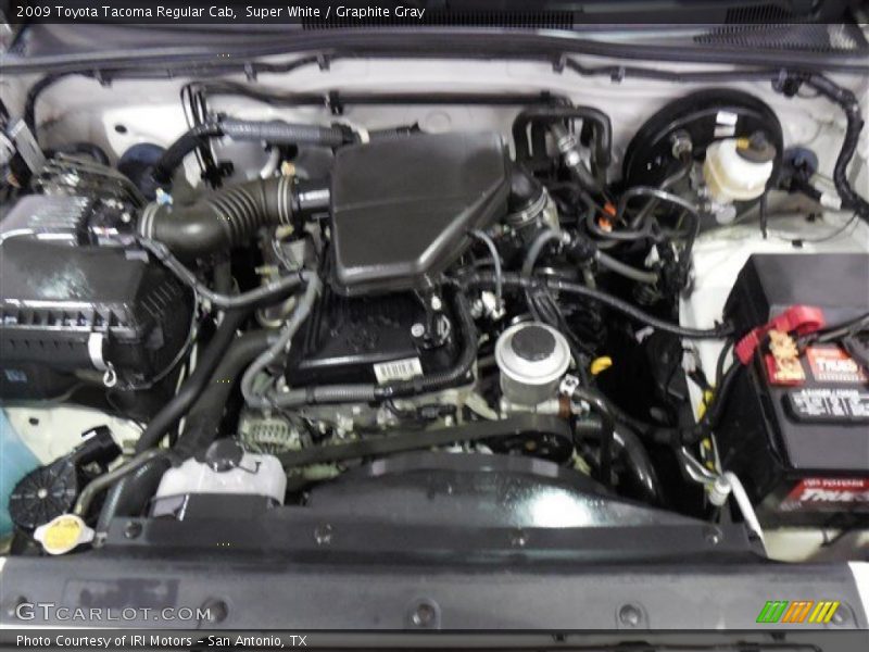 Super White / Graphite Gray 2009 Toyota Tacoma Regular Cab