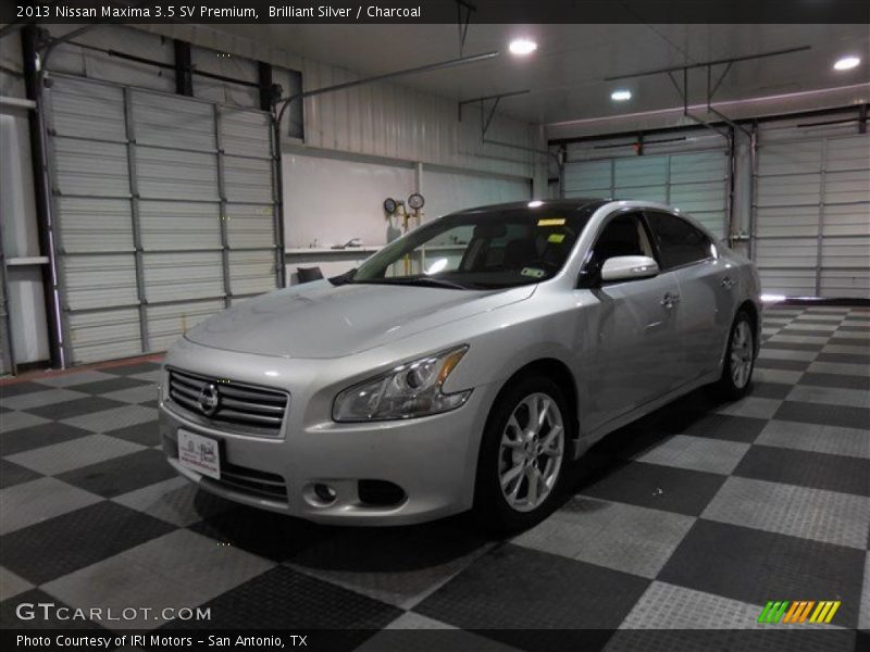 Brilliant Silver / Charcoal 2013 Nissan Maxima 3.5 SV Premium