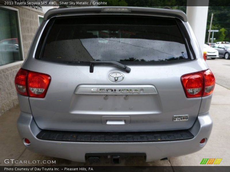 Silver Sky Metallic / Graphite 2013 Toyota Sequoia SR5 4WD