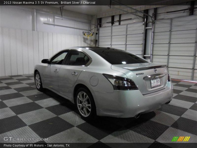 Brilliant Silver / Charcoal 2013 Nissan Maxima 3.5 SV Premium