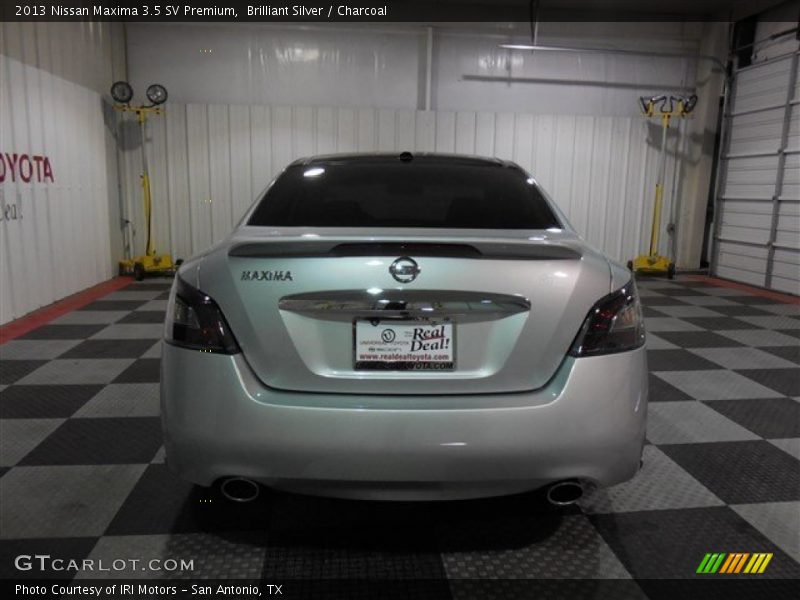 Brilliant Silver / Charcoal 2013 Nissan Maxima 3.5 SV Premium