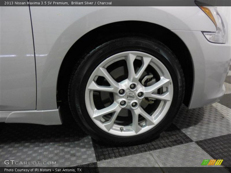 Brilliant Silver / Charcoal 2013 Nissan Maxima 3.5 SV Premium