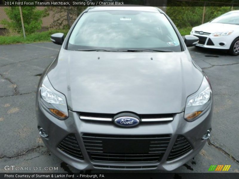  2014 Focus Titanium Hatchback Sterling Gray