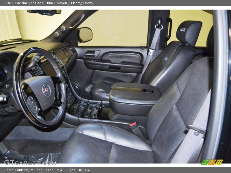 Black Raven / Ebony/Ebony 2007 Cadillac Escalade