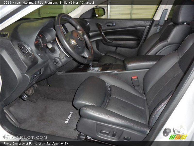Brilliant Silver / Charcoal 2013 Nissan Maxima 3.5 SV Premium