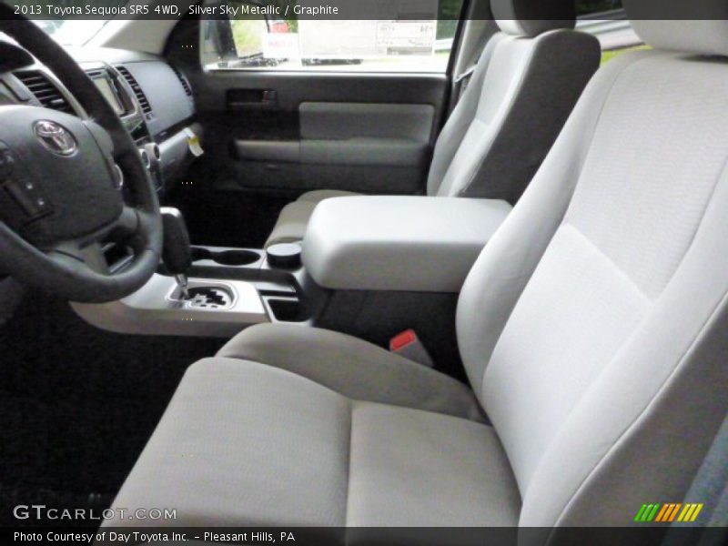 Silver Sky Metallic / Graphite 2013 Toyota Sequoia SR5 4WD