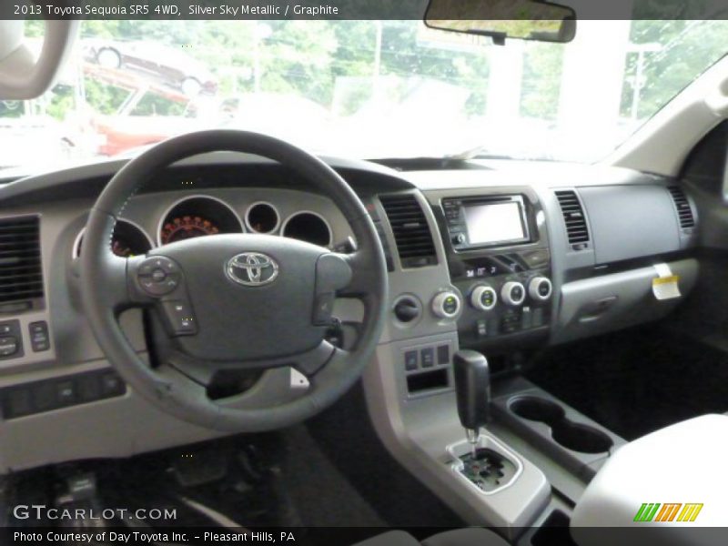 Silver Sky Metallic / Graphite 2013 Toyota Sequoia SR5 4WD